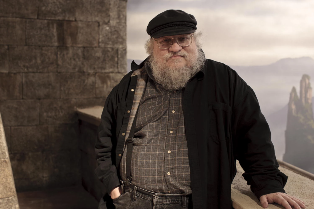 George R. R. Martin, the writer and creator of A Song of Ice and Fire.