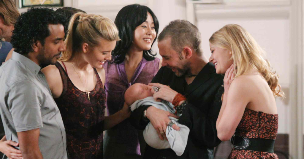 Part of the Cast from Lost (2010) in the series finale