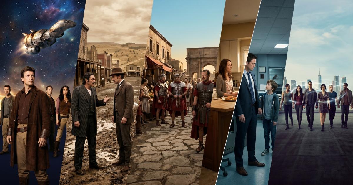 Firefly, Deadwood and more TV Series Cancelled Too Soon.