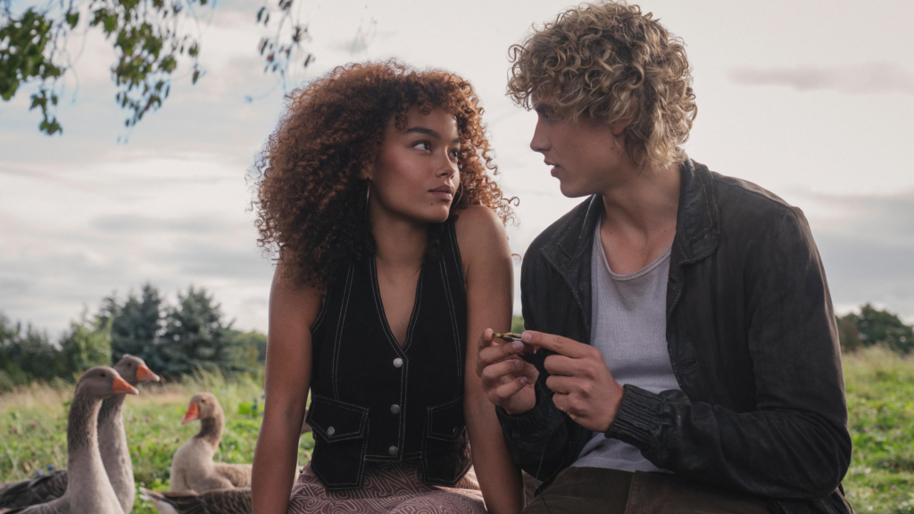 Whitney Peak and Joseph Zada in Sunrise on the Reaping (2026)