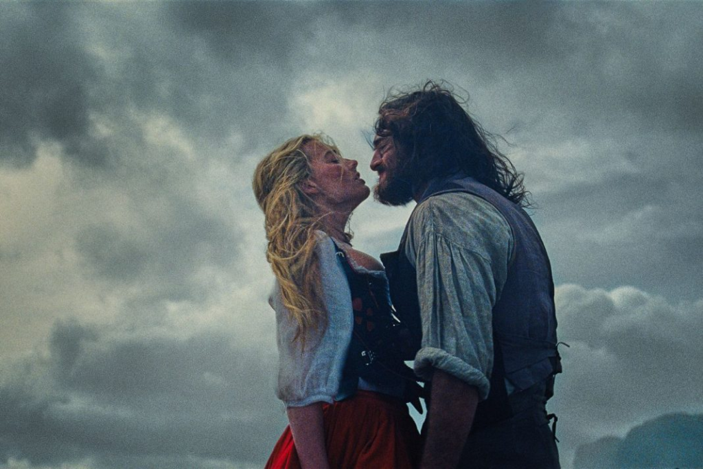 Margot Robbie and Jacob Elordi in Wuthering Heights (2026)