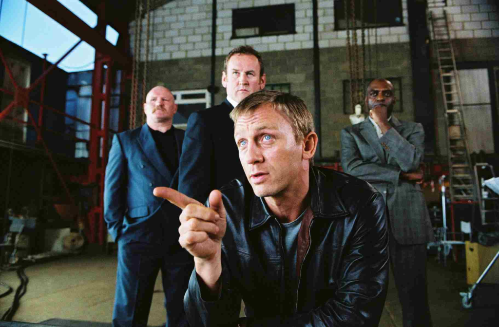 Daniel Craig as the main lead in Layer Cake (2004)