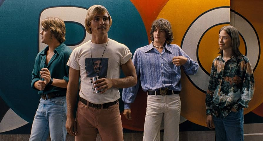 Matthew McConaughey as part of the cast in Dazed and Confused (1993)