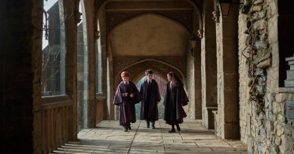 The new trio for the HBO's Harry Potter Series. 