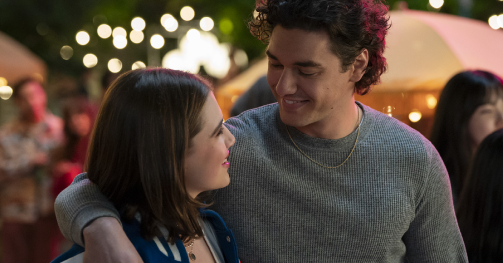Ella Bright and Belmont Cameli in Prime Video's 'Off Campus' (2026).