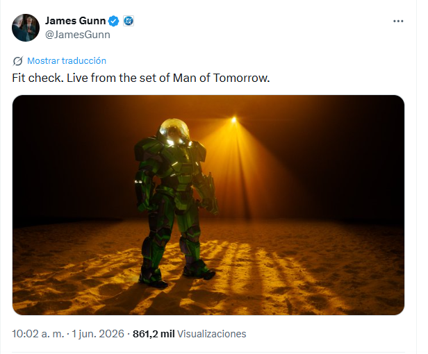Nicholas Hoult as Lex Luthor on his Warsuit for Man of Tomorrow (2027).