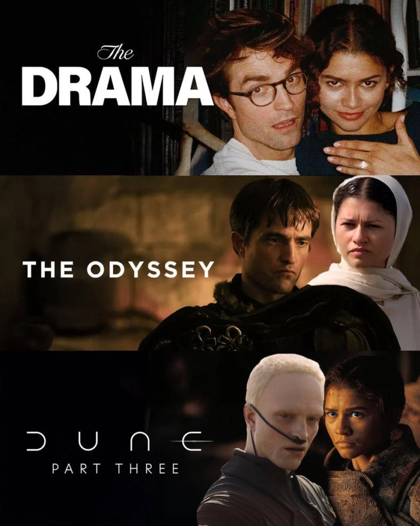 Robert Pattinson has a slate of three high-profile films set for release in 2026.