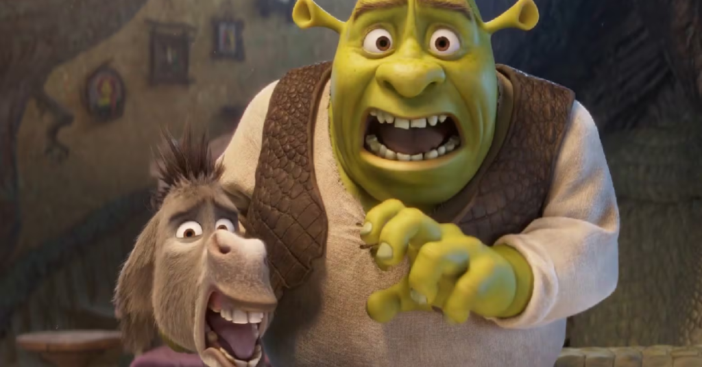 The Shrek characters designs have received an updated look for Shrek 5.