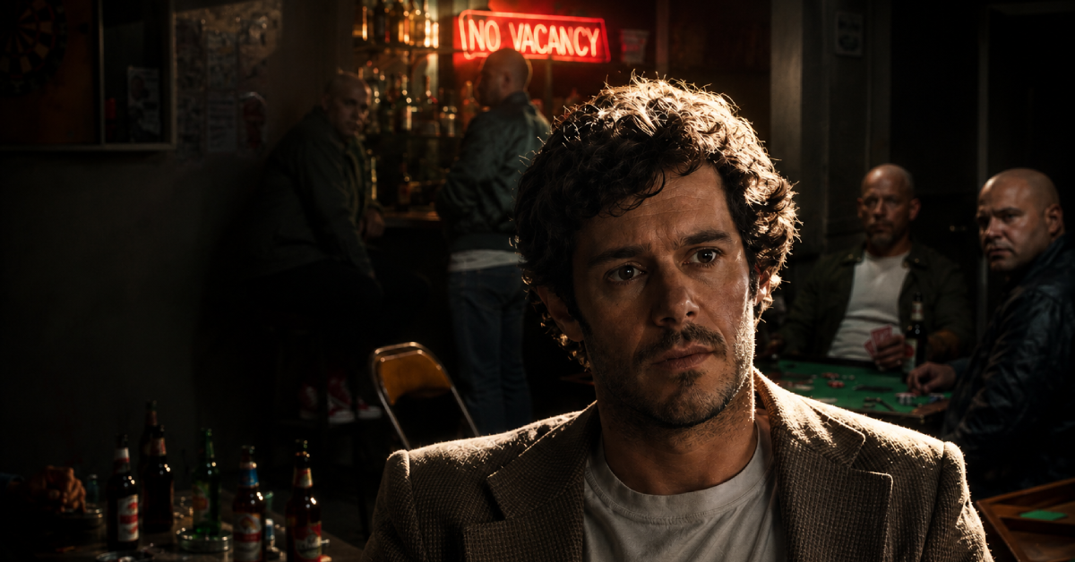 Adam Brody in The Kid Detective (2020), an underrated gem.