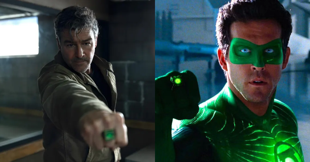 Kyle Chandler's Hal Jordan in *Lanterns* compared to Ryan Reynolds' portrayal of the character in *Green Lantern*.