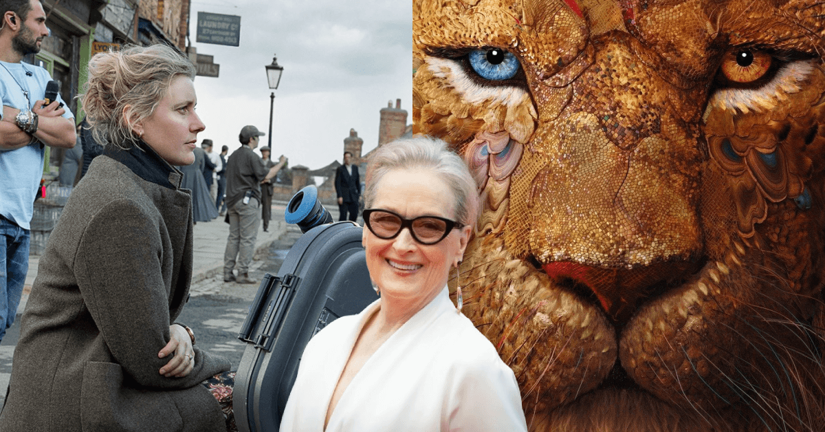 Meryl Streep is Aslan's voice in Greta Gerwig's Narnia.