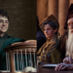 Dominic McLaughlin and John Lithgow in HBO Harry Potter Season 1