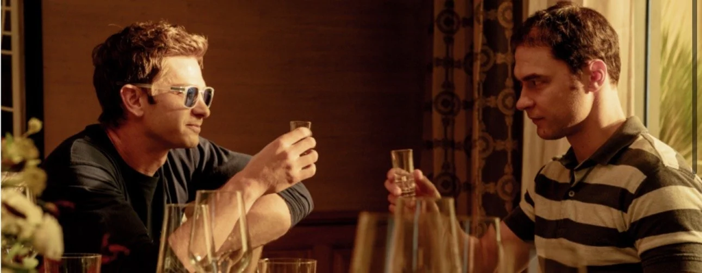 Andrew Garfield and Yura Borisov in Artificial (2026)