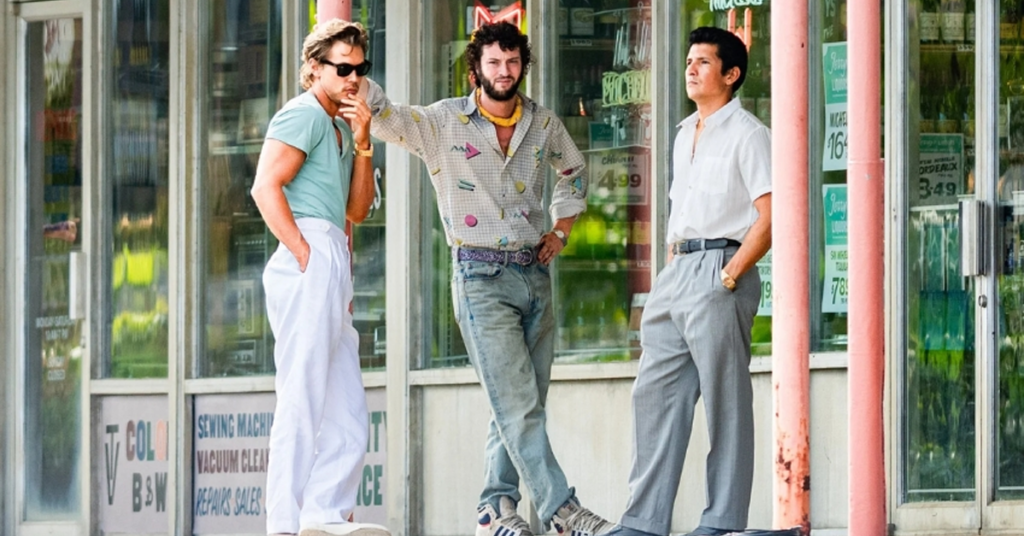 Austin Butler in Set Photos for Miami Vice 85