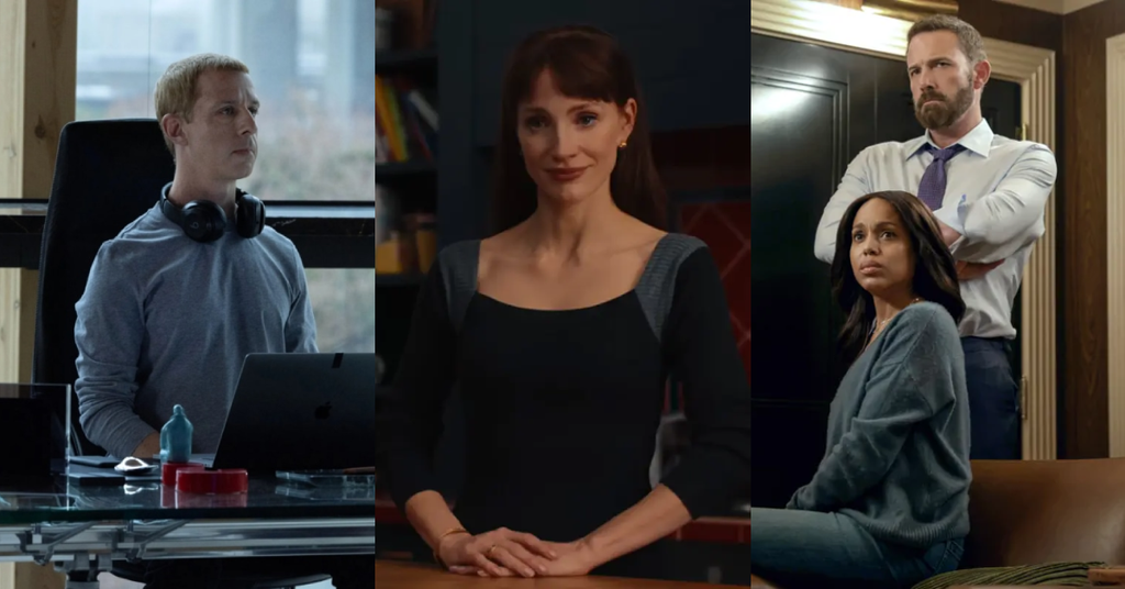 Stills from The Social Reckoning (2026), Other Mommy (2026) and Animals (2026)